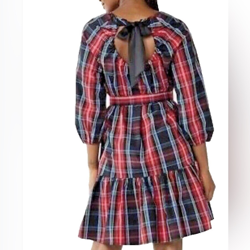 Draper James RSVP Women’s Plaid Holiday Dress size XL - Picture 3 of 14
